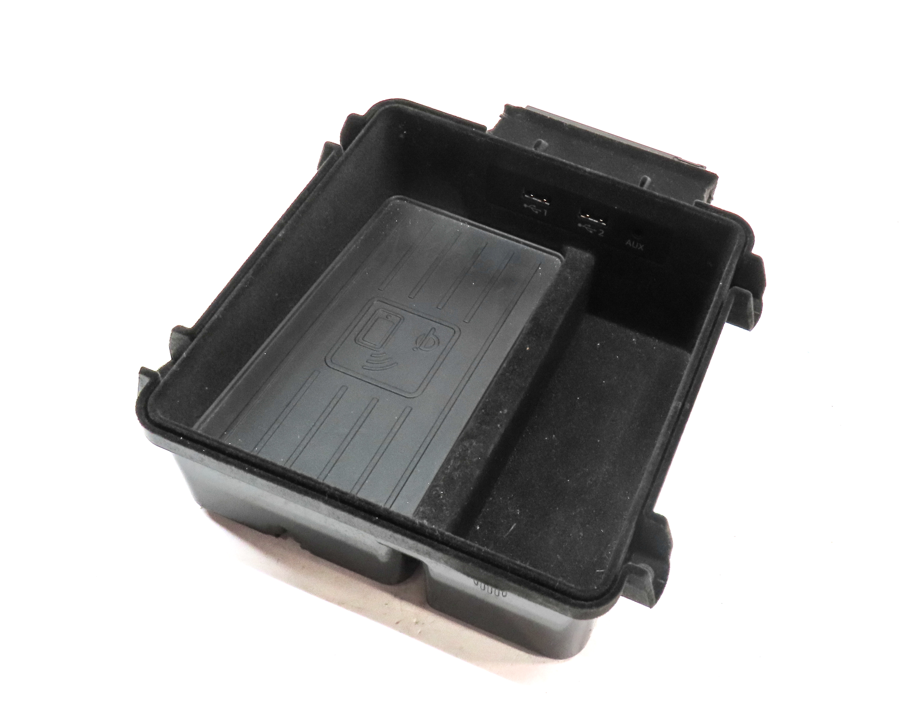 2019 AUDI Q7 (4M) FRONT CENTER CONSOLE Qi WIRELESS CELL PHONE CHARGING CRADLE — exact item pictured